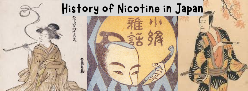 history of nicotine in japan