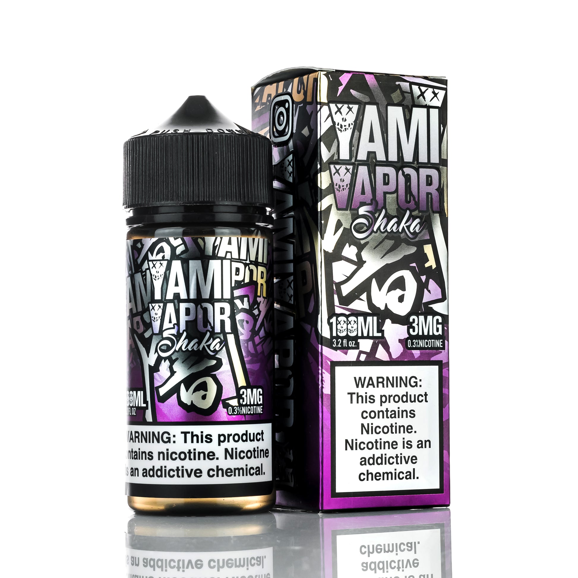 Shaka 100ml by Yami Vapor - Mango, Purple Mangosteen Vape Juice - $16.95 Shaka 100ml by Yami Vapor - Mango, Purple Mangosteen Vape Juice - $16.95