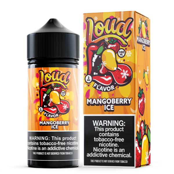 vape juice not sweet Mango Berry Ice 100ml by LOUD Wholesale Disposable Vapes UK | Low & Bulk E-liquid flavor:BLUEBERRY GUM white raz vape white